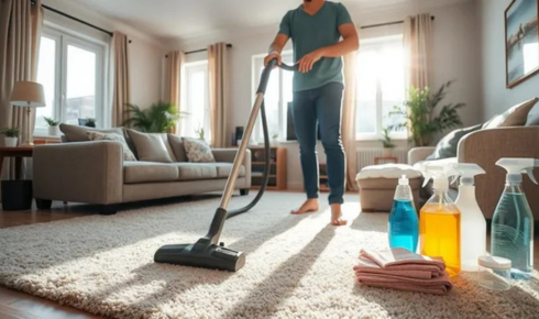 How can setting one day each month for “deep cleaning one small zone” keep the home under control
