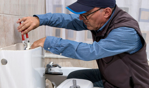 Why is it useful to notice if toilet flush tanks are refilling more slowly than before