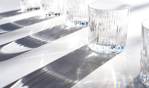 cloudy glassware