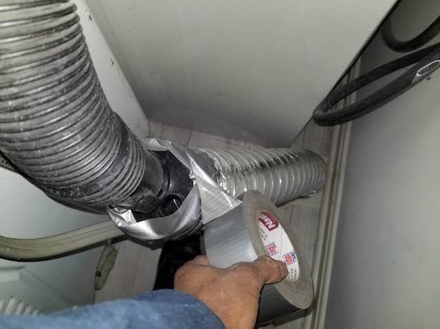 Dryer Exhaust Line Repair